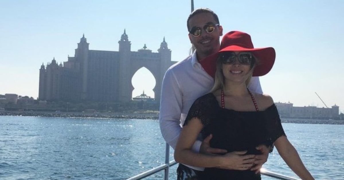Wesley Safadão está curtindo a vida com a mulher, Thyane Dantas, em uma viagem de férias por Dubai. (Foto: Reprodução / Instagram)