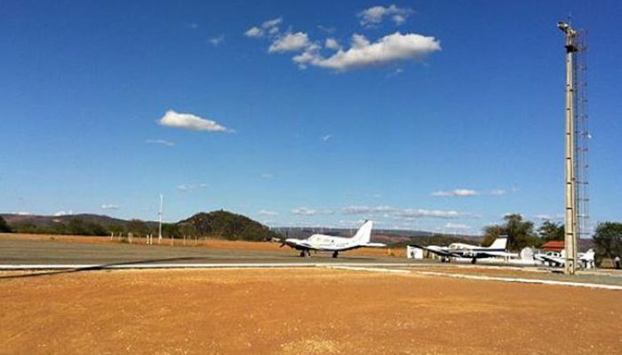 Aeroporto de Guanambi é o próximo a operar com voos regulares. Foto: Ascom/Seinfra.