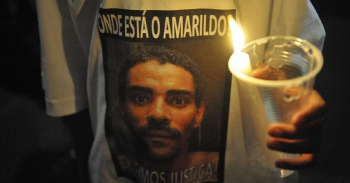 Amarildo desapareceu no dia 14 de julho de 2013, na Rocinha. (Foto: Reprodução)