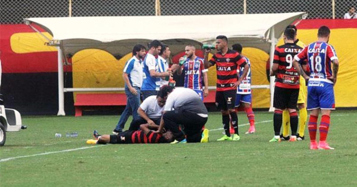 Médico do time neste domingo (2), Dr. Wilson Vasconcelos, revelou detalhes da lesão. Foto: Margarida Neide.
