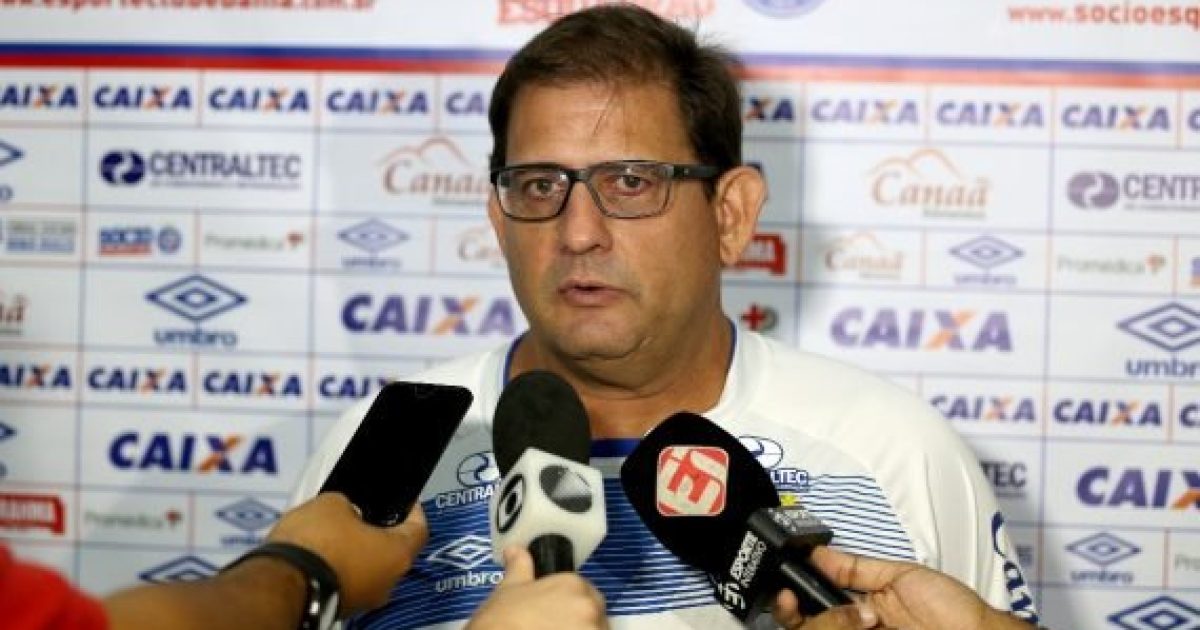 Treinador Guto Ferreira. Foto: Felipe Oliveira/E. C. Bahia.