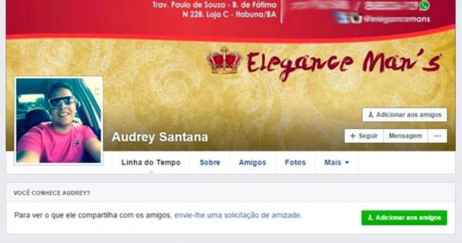 Audrey Bonfim morreu no local do acidente. Imagem: Reprodução/Facebook.
