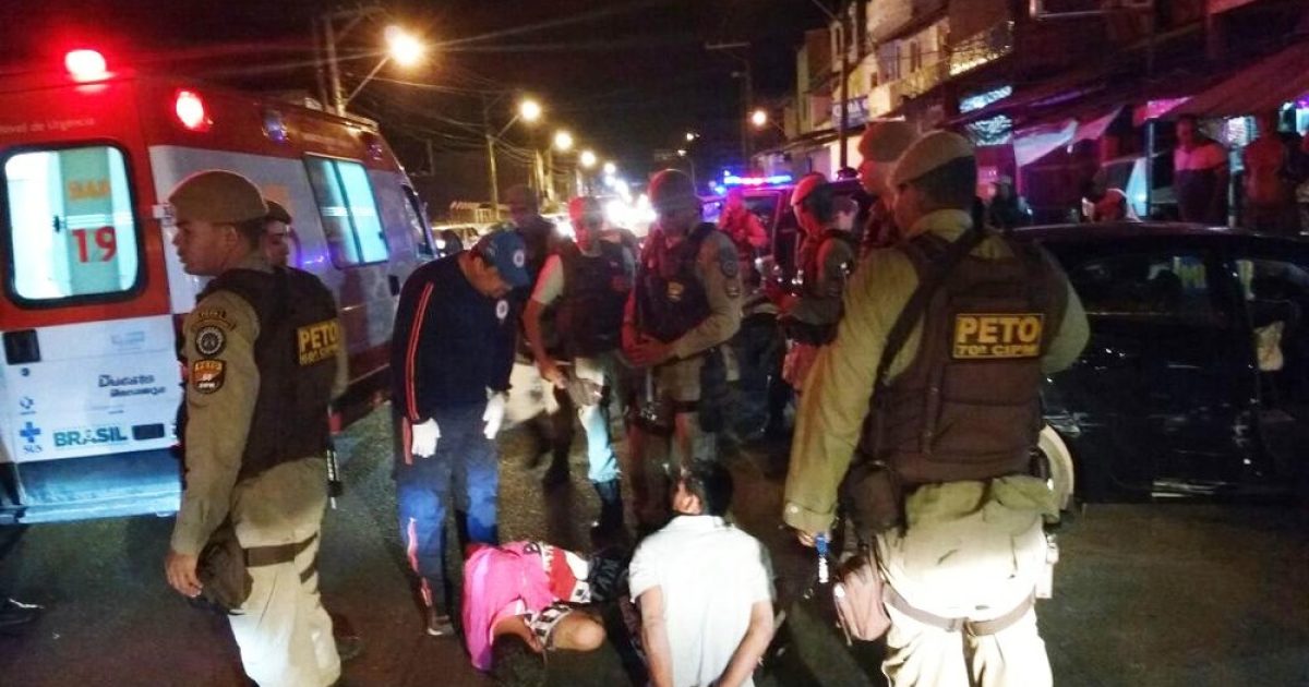 Vítimas foi liberada antes da perseguição policial. Foto: Divulgação/PM-BA.