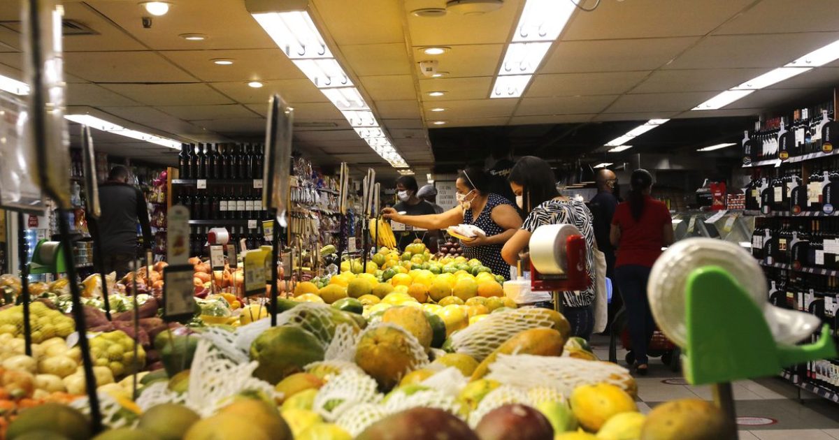 Supermercado na zona sul do Rio de Janeiro. Foto: Tânia Rêgo/ Agência Brasil