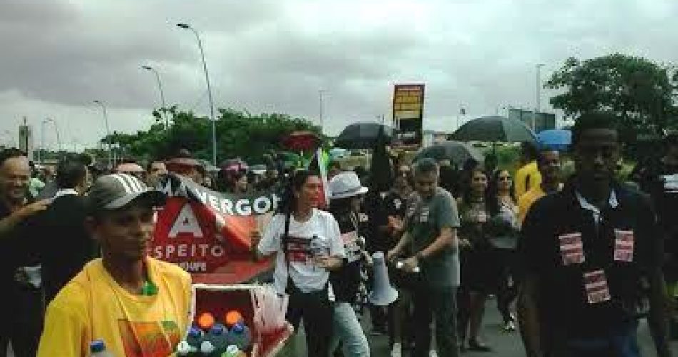 Servidores rejeitam reajuste de 21,3% em parcelas anuais. Foto: Leitot/Via WhatsApp.