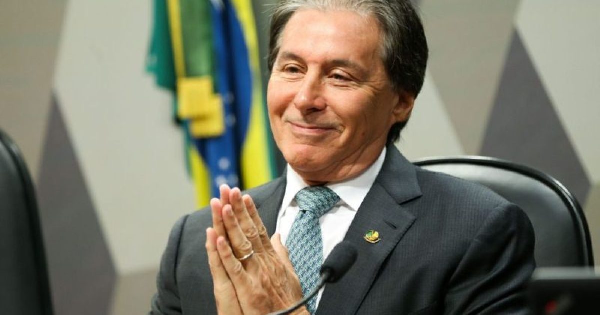 Presidente do Senado e do Congresso Nacional, Eunício Oliveira (PMDB-CE).