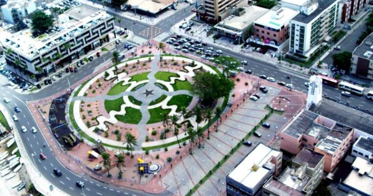 Na Pituba, trânsito vai ter modificações próximo à Praça Nossa Senhora da Luz. Foto: lcnarquitetura.com.br.
