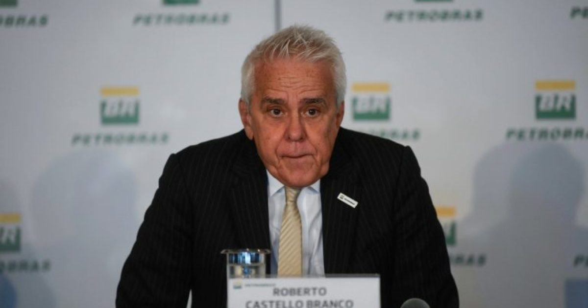 O presidente da Petrobras, Roberto Castello Branco. Foto: Reprodução