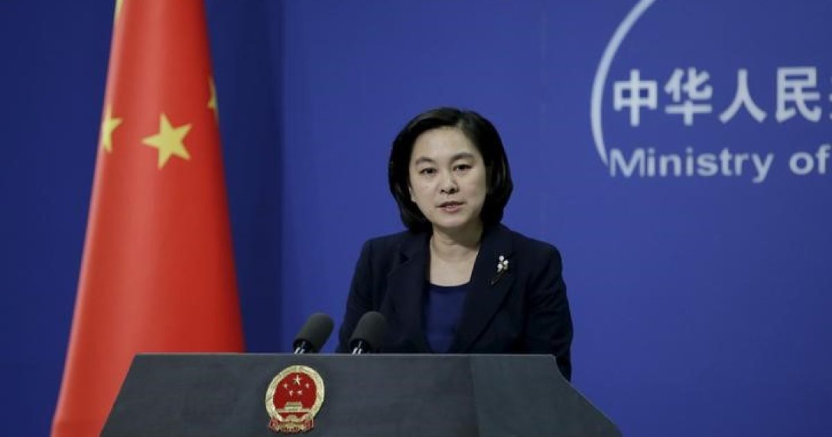Porta-voz do Ministério de Relações Exteriores da China, Hua Chunying, durante coletiva de imprensa em Pequim - REUTERS/Jason Lee
