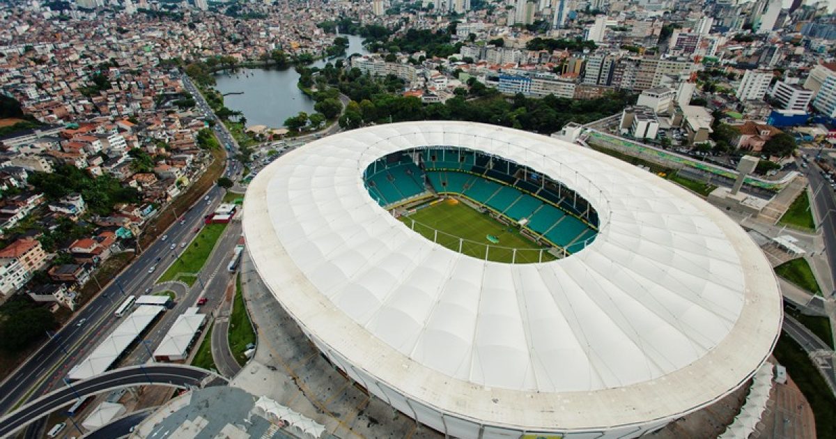 Embate vai ser realizado na Fonte Nova. Foto: copa2014.gov.br.