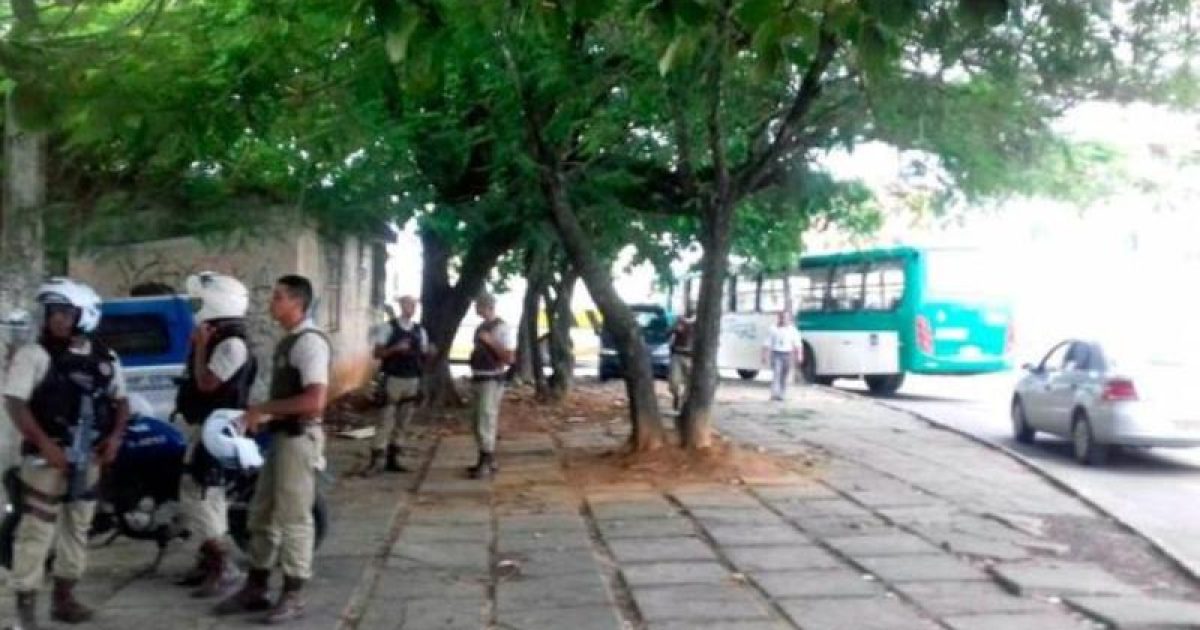 Coletivos voltaram a circular no bairro na manhã desta segunda-feira (30). Foto: Divulgação/Sindicato dos Rodoviários.