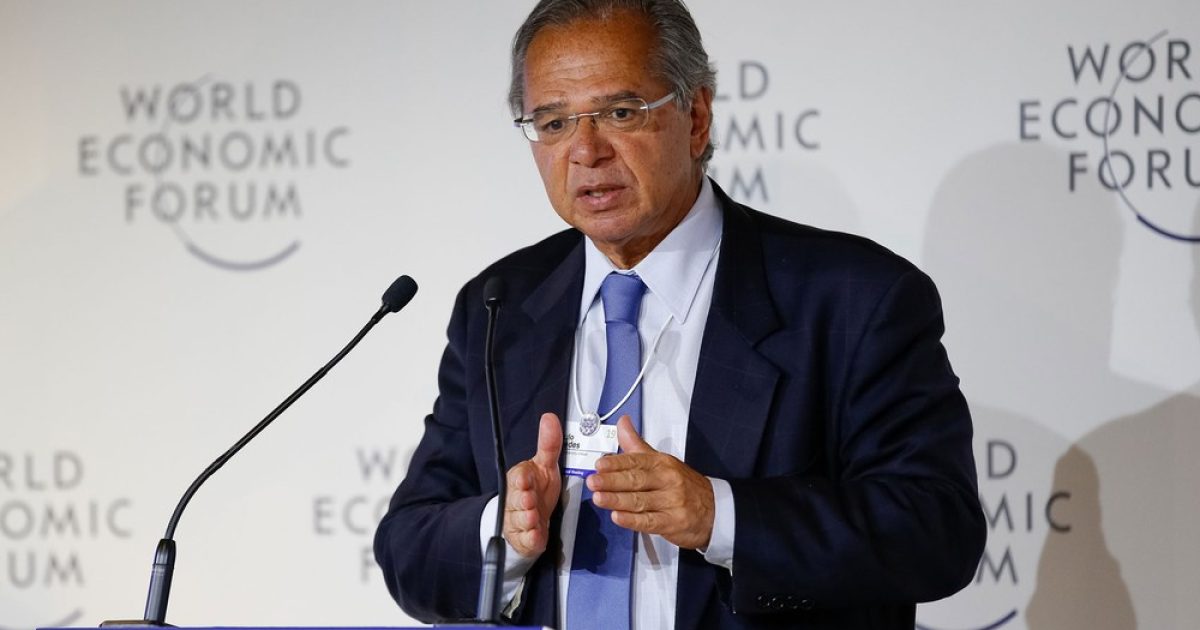 O ministro da Economia, Paulo Guedes — Foto: Alan Santos/PR