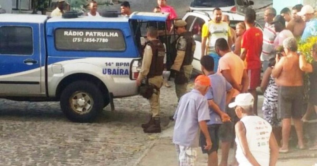 Crime ocorreu na manhã deste sábado (30). Foto: Marcus Augusto/Site Voz da Bahia.