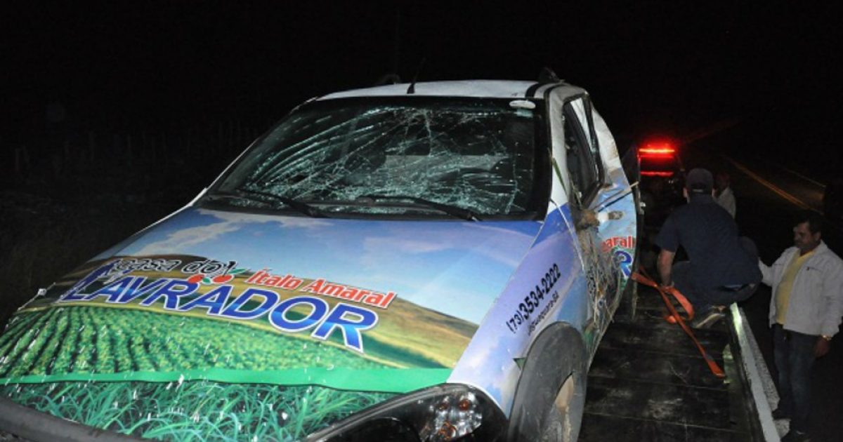 Polícia suspeita que o acidente tenha sido causado por falta de atenção.Foto: Blog do Marcos Frahm.