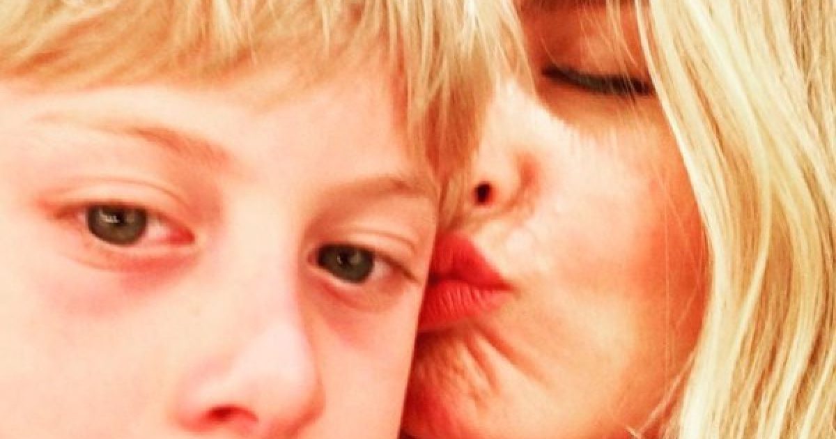Angélica com o filho Benício. Foto: Reprodução/Instagram.