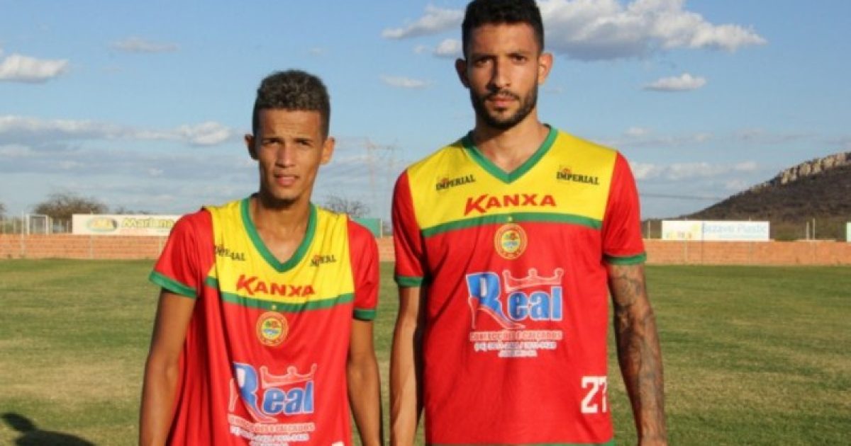 Lucas e Rodrigo Rodrigues já treinam na Juazeirense. Foto: Look/Divulgação.