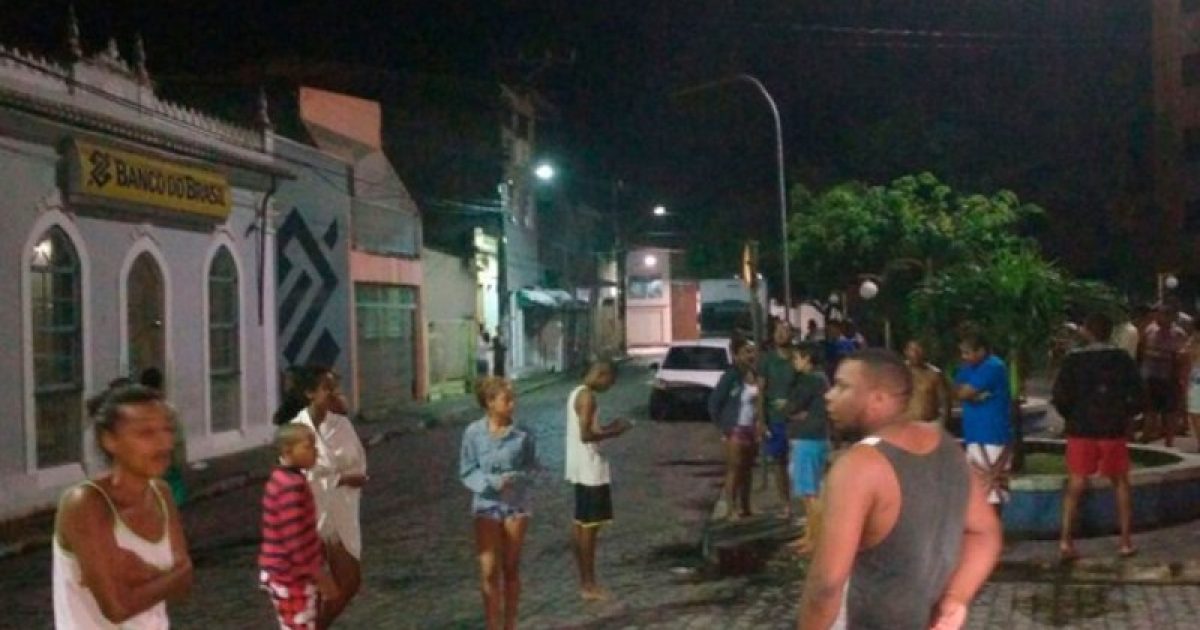 Bandidos fugiram após crime em Maragojipe, no recôncavo baiano. Foto: Willyan Reis/Voz da Bahia.