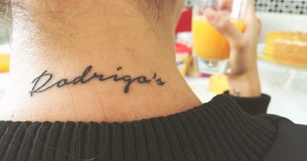 Ex-BBB Adriana faz nova tatuagem. Foto: Reprodução/Instagram.