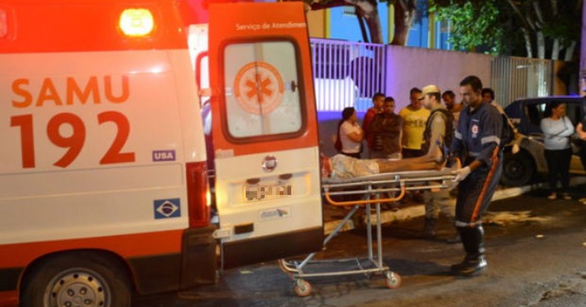 Vítima segue internada no Hospital Geral de Vitória da Conquista. Foto: Anderson Oliveira/Blog do Anderson.