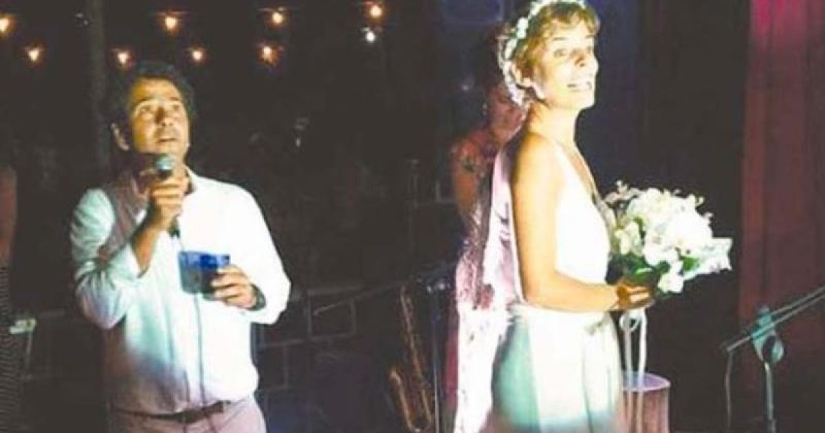 O ator global Marcos Palmeira casou-se com Gabriela Gasta no      município de Itororó (Foto: Reprodução | Instagram)