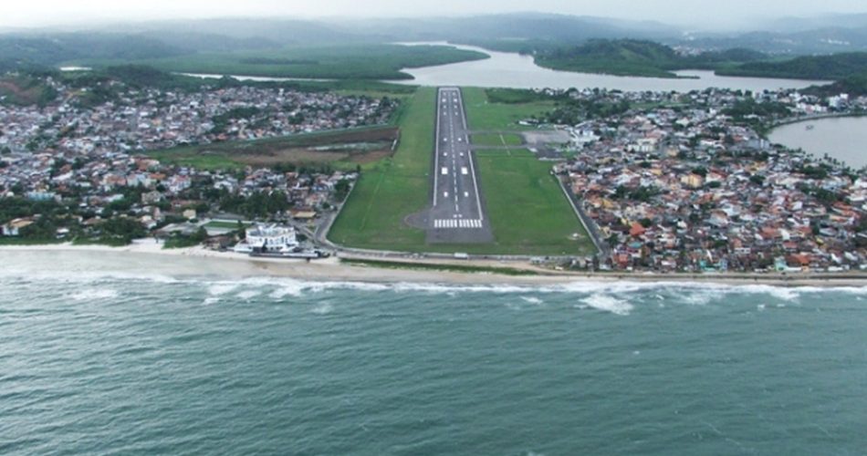 Situação ocorreu no aeroporto de Ilhéus, no sul da Bahia. Foto: Reprodução/Infraero.