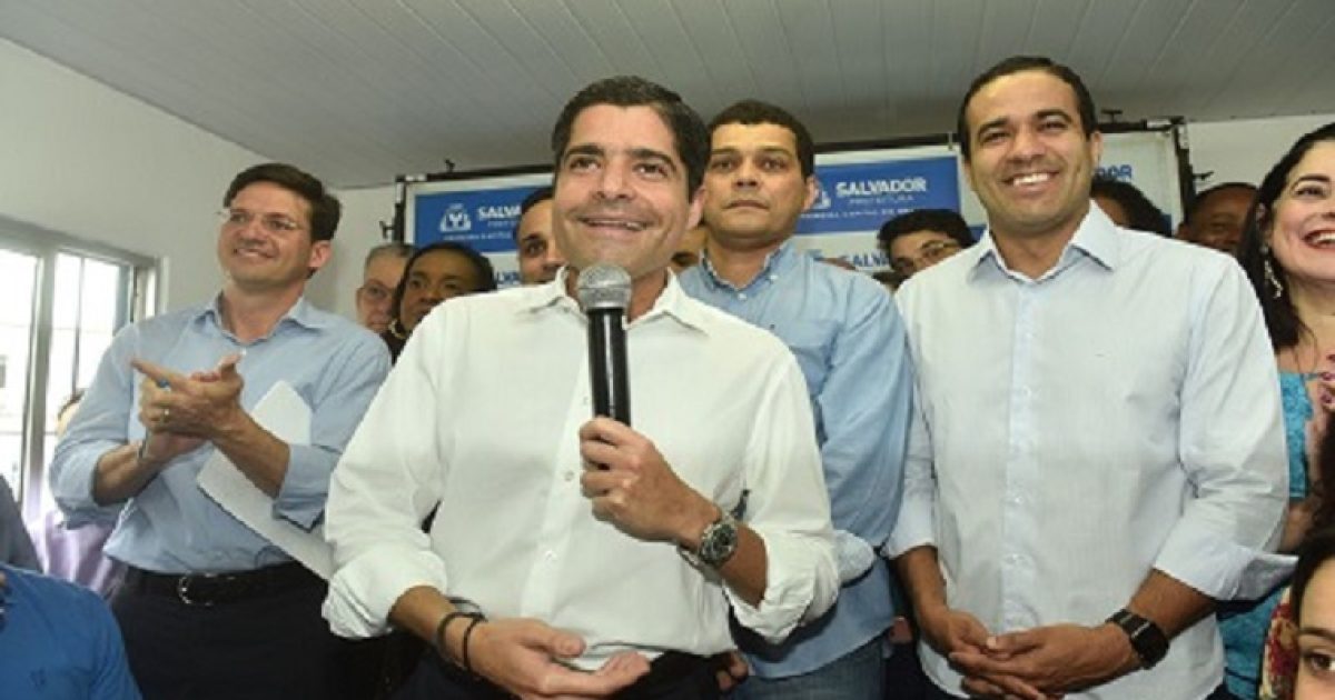 Prefeito ACM Neto anuncia novos secretários e dirigentes de Salvador (Foto: Divulgação/Prefeitura de Salvador)