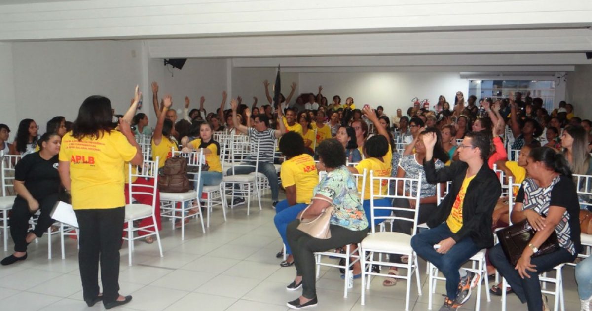 Professores municipais de Feira de Santana encerraram greve (Foto: Divulgação/APLB)
