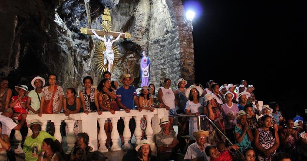 Romeiros em Bom Jesus da Lapa. Foto: Gisele Rocha/Acervo Santuário
