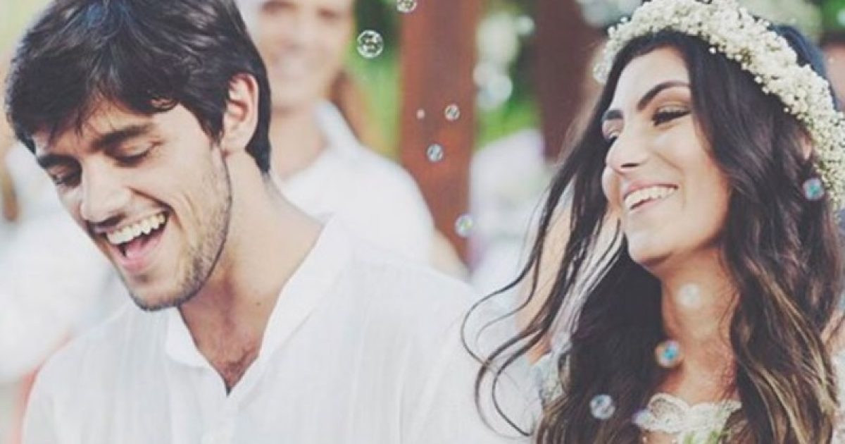 Felipe Simas e Mariana Uhlmann estão juntos há quatro anos. (Fotos: Reprodução/Instagram)