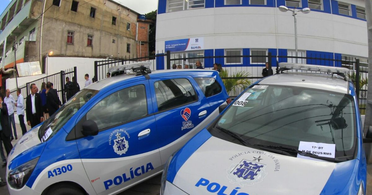 Governador Rui Costa inaugura o Distrito Integrado de Segurança Pública (DISEP) e entrega viaturas para a Polícia Civil, no bairro de Cajazeiras em Salvador (Foto: Manu Dias/GOVBA)