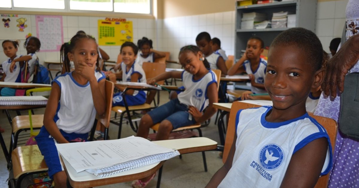Escola Municipal Marcos Vinicius Vilaça, no Iapi. (Foto: Agecom/Arquivo)