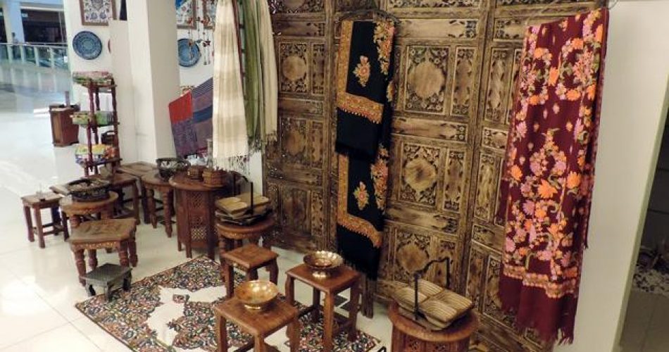Estande Indiano na Expoarte – Feira Internacional de Artesanato. Foto: Divulgação