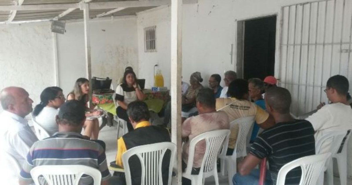Reunião aconteceu no bairro George Américo. Foto: MP-BA