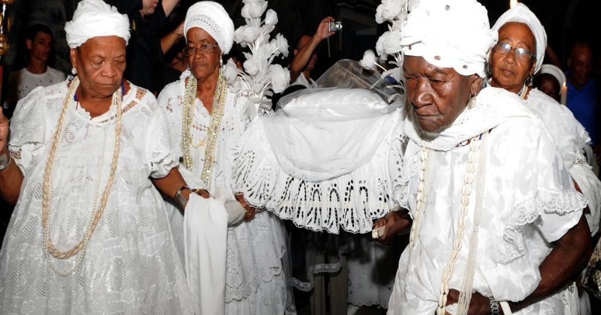 A história da Festa da Boa Morte, irmandade de mulheres negras que se transfere de Salvador para Cachoeira, em 1820, também faz parte do acervo do canal (Foto: Ascom/IPAC)