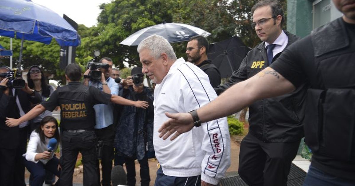 Pizzolato chegou ao país na manhã desta sexta-feira (23) e foi levado para o Complexo Penitenciário da Papuda. Antonio Cruz/ Agência Brasil