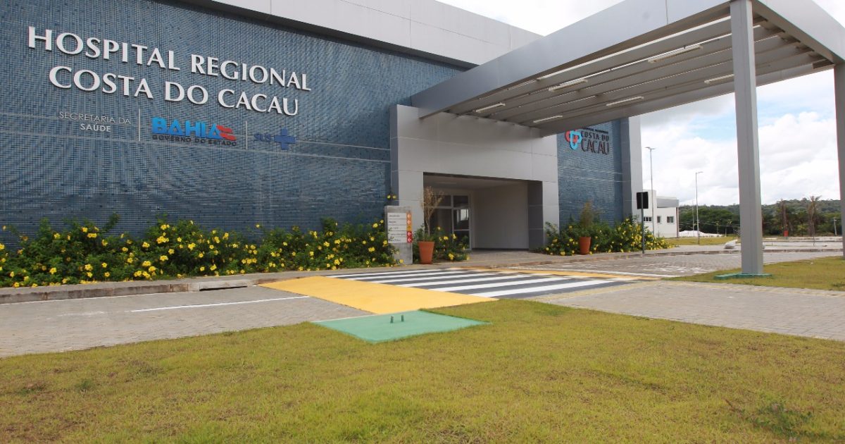 Hospital Regional Costa do Cacau 
Foto: Eloi Correa GOVBA