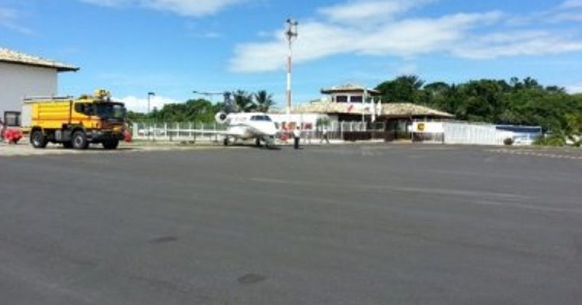 Até janeiro deste ano, o aeroporto era privado, pertencente ao Hotel Transamérica.  (Foto: Divulgação/ Socicam)
