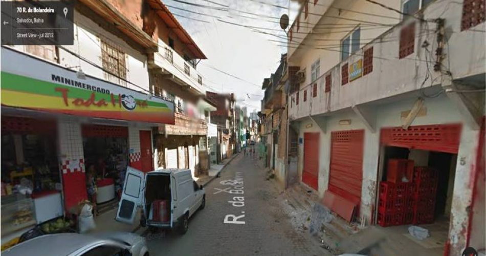 Crime ocorreu na Rua da Bolandeira. Imagem: Street View.