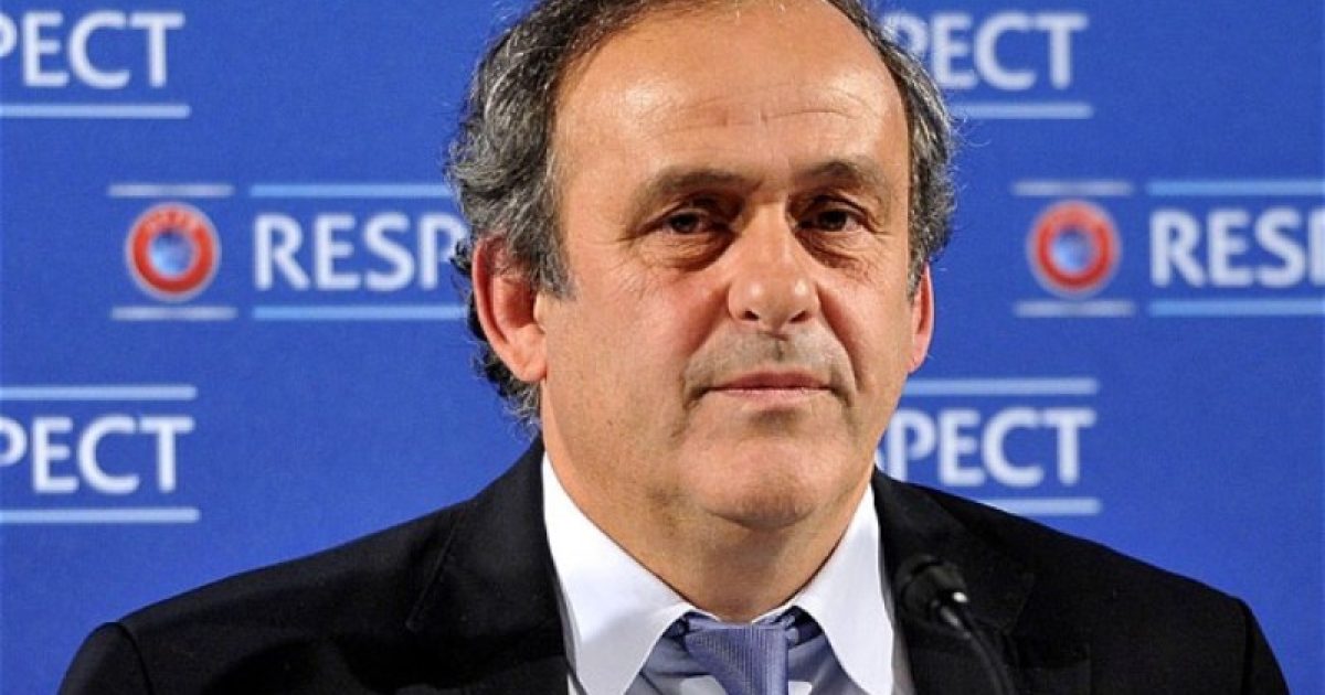 Michel Platini é presidente da Uefa desde 2007 e membro do Comité Executivo da Fifa desde 2002. Foto: Reprodução/The Telegraph/Rex
