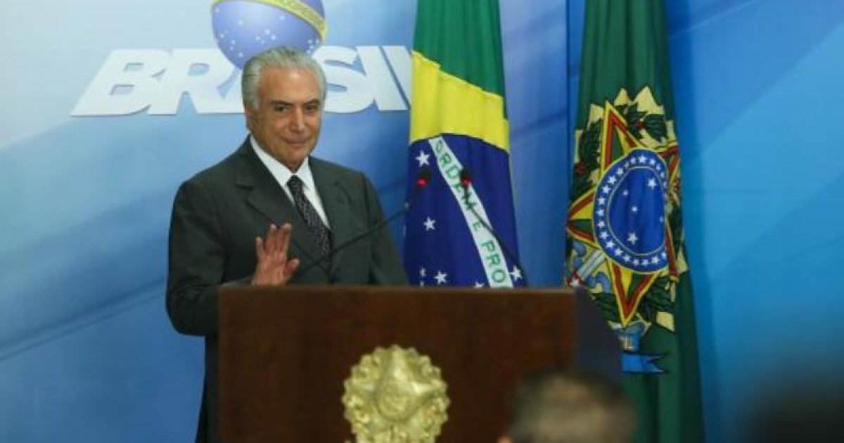 Presidente Michel Temer (Foto: Valter Campanato/Agência Brasil)