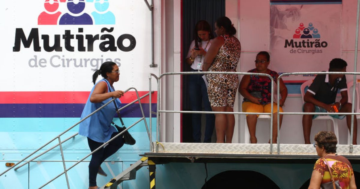 Unidades móveis têm capacidade para atender cerca de 200 pessoas por dia (Foto: Elói Corrêa/GOVBA)