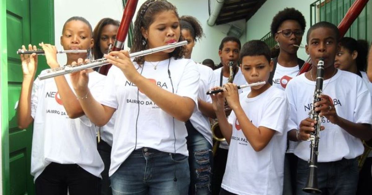 O projeto atende 130 jovens do Bairro da Paz e região (Foto: Camila Souza/GOVBA)