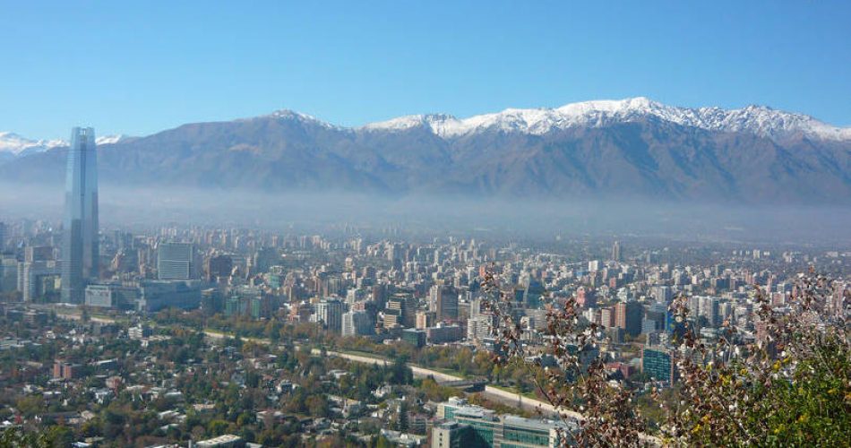 Santiago, capital do Chile. Foto: Rawderson Rangel/Wikimedia Commons