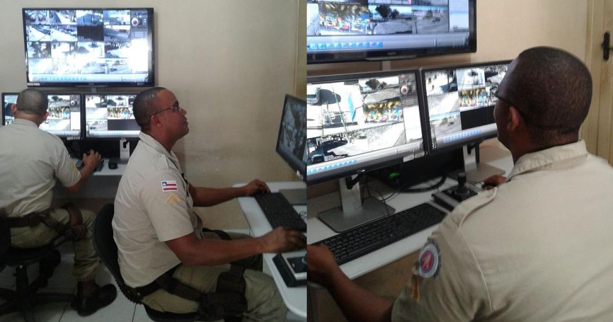 Ilha de Itaparica ganha sistema de videomonitoramento policial (Foto: Ascom SSP-BA)
