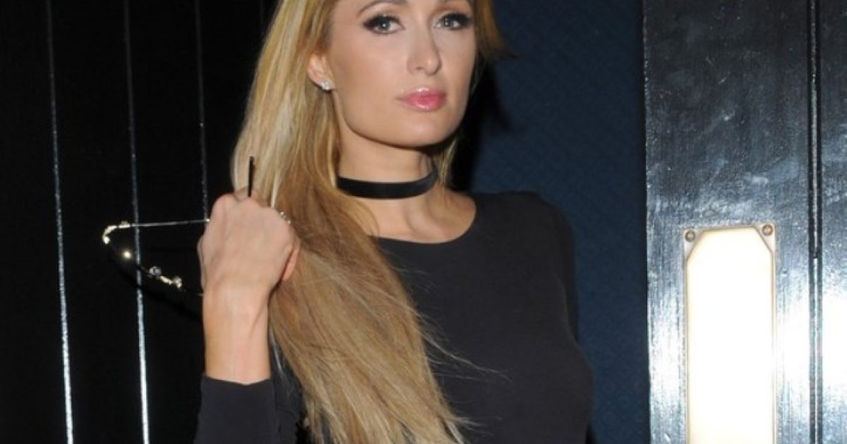 Paris Hilton: pretinho nada básico na noite desta quarta-feira, 5 (Foto: AKM-GSI/ Agência)