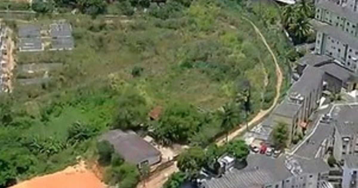 Região de Vila Moisés, no bairro do Cabula, onde as mortes aconteceram. Foto: Imagens/TV Bahia
