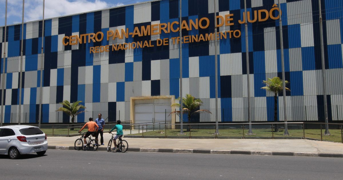 Centro Pan-Americano de Judô fica na praia de Ipitanga, em Lauro de Freitas (Foto: Foto: Alberto Coutinho/GOVBA)