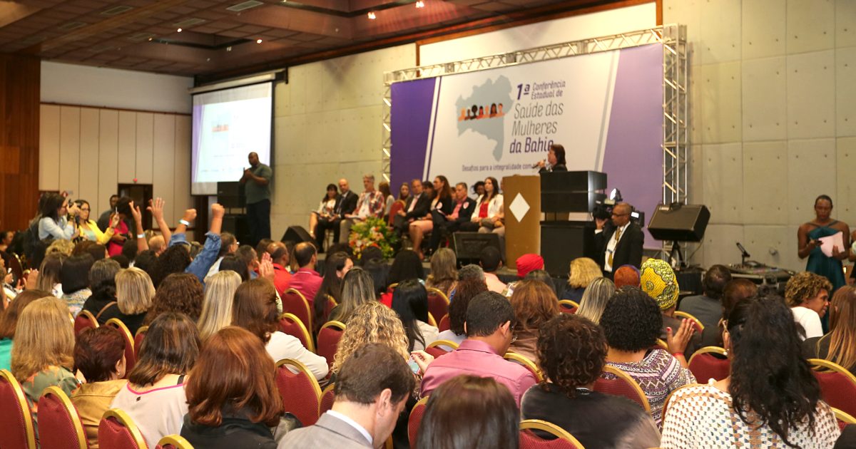 Bahia realiza 1ª Conferência de Saúde das Mulheres (Foto: Pedro Moraes/GOVBA)