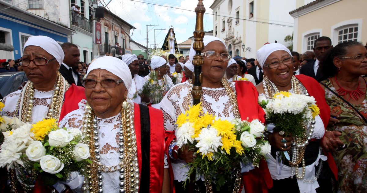Festa da Irmandade de Nossa Senhora da Boa Morte, em Cachoeira.
Foto: Elói Corrêa/GOVBA