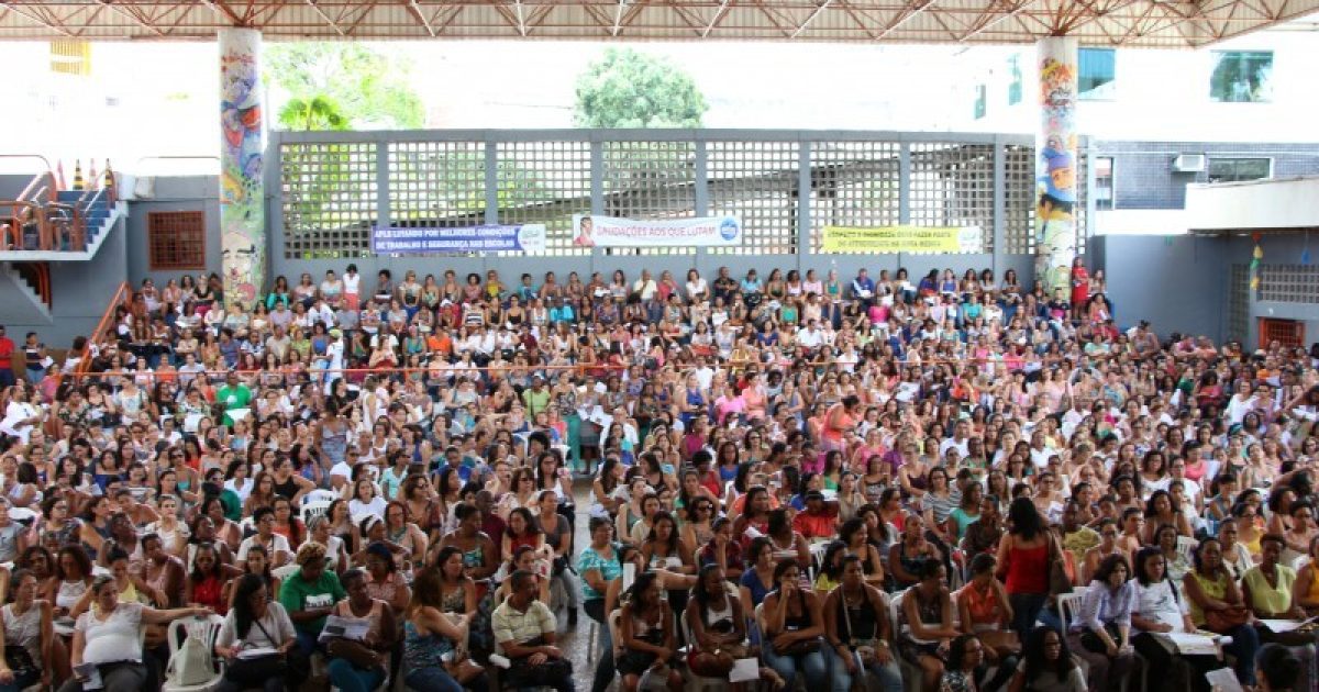 Professores de Salvador decidem manter a greve. (Foto: Reprodução/Bocão News)